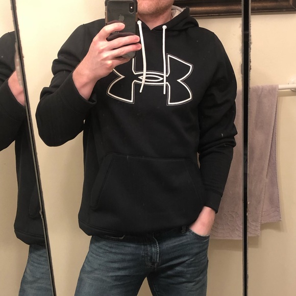 Under Armour Other - Under Armour Black Hoodie Sweatshirt